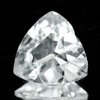 Unheated 1.16 Ct. Trilliant Natural White Aquamarine