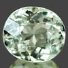 1.45 Ct. Oval Natural Light Green Aquamarine Unheated