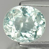Unheated 1.64 Ct. Oval Natural Light Blue Aquamarine