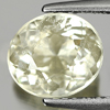 Unheated 2.28 Ct. Oval Natural Light Yellow Aquamarine