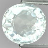 1.00 Ct. Oval Natural White Aquamarine Unheated Brazil