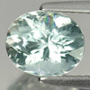 1.63 Ct. Oval Cut Natural Light Blue Aqumarine Unheated