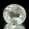Unheated 1.05 Ct. Oval Natural White Aqumarine Brazil