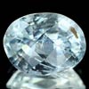 1.61 Ct. Oval Natural Light Blue Aqumarine Unheated Gem