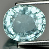 2.17 Ct. Oval Shape Natural Aqumarine Light Blue Unheated
