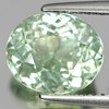Unheated 2.77 Ct. Oval Natural Light Green Aqumarine