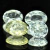 2.13 Ct. 4 Pcs. Oval Natural Light Blue Aqumarine Gems