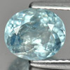 1.57 Ct. Oval Natural Gem Light Blue Aquamarine Brazil