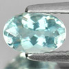 Natural Baby Blue Aquamarine 0.82 Ct. Oval Shape 7.5 x 5 Mm Gemstone from Brazil