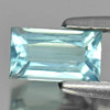0.57 Ct. Alluring Natural Gem Light Blue Aquamarine Baguette Shape