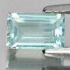 0.69 Ct. Charming Baguette Natural Gem Light Blue Aquamarine Brazil