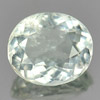 1.00 Ct. Oval Shape Natural Gem Light Blue Aquamarine Size 7 x 6 Mm.