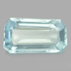 0.50 Ct. Octagon Shape Natural Gem Light Blue Aquamarine Unheated