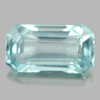 0.60 Ct. Beauteous Octagon Natural Gem Light Blue Aquamarine Brazil