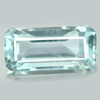 0.56 Ct. Nice Octagon Natural Gem Light Blue Aquamarine From Brazil