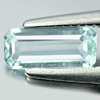 Good Natural Gem 0.38 Ct. Octagon Shape Light Blue Aquamarine Brazil