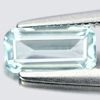0.54 Ct. Octagon Natural Gem Light Blue Aquamarine From Brazil
