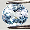 Natural Light Blue  Aquamarine 1.18 Ct. Oval Shape 6.8 x 5.8  Mm Gemstone