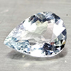 Natural Light Blue  Aquamarine 0.96 Ct. Pear Shape 8.7 x 6.2 Mm Gemstone
