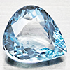 Natural Light Blue Aquamarine 1.01 Ct. Pear Shape 7.3 x 6.5 Mm Gemstones Natural Light Blue Aquamarine 1.01 Ct. Pear Shape 7.3 x 6.5 Mm Gemstones