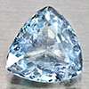 Natural Light Blue Aquamarine 1.20 Ct. Trilliant Shape 7.1 x 6.9 Mm Gemstone Natural Light Blue Aquamarine 1.20 Ct. Trilliant Shape 7.1 x 6.9 Mm Gemstone