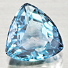 Natural Baby Blue Aquamarine 1.06 Ct. Trilliant Shape 6.8 x 6.4 Mm Gemstone Natural Baby Blue Aquamarine 1.06 Ct. Trilliant Shape 6.8 x 6.4 Mm Gemstone