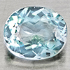 Natural Light Blue Aquamarine 1.45 Ct. Oval Shape 8.3 x 7 Mm Gemstone Natural Light Blue Aquamarine 1.45 Ct. Oval Shape 8.3 x 7 Mm Gemstone