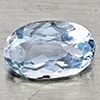 Natural Baby Blue Aquamarine 0.72 Ct. Oval Shape 7.5 x 4.8 Mm Gemstone From Brazil