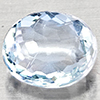 Natural Light Blue Aquamarine 0.93 Ct. Oval Shape 7.1 x 6.1 Mm Gemstone Natural Light Blue Aquamarine 0.93 Ct. Oval Shape 7.1 x 6.1 Mm Gemstone