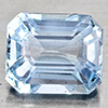 Natural Baby Blue Aquamarine 1.44 Ct. Octagon Shape 7.5 x 6.2 Mm Gemstones Natural Baby Blue Aquamarine 1.44 Ct. Octagon Shape 7.5 x 6.2 Mm Gemstones