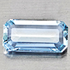 Natural Light Blue Aquamarine 1.39 Ct. Octagon Shape 10.9 x 5.7 Mm Gemstones Natural Light Blue Aquamarine 1.39 Ct. Octagon Shape 10.9 x 5.7 Mm Gemstones