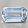 Natural Light Blue Aquamarine 1.38 Ct. Octagon Shape 9.3 x 5.4 Mm Gemstones Natural Light Blue Aquamarine 1.38 Ct. Octagon Shape 9.3 x 5.4 Mm Gemstones