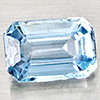 Natural Light Blue Aquamarine 1.05 Ct. Octagon Shape 7.5 x 5.1 Mm Gemstone Natural Light Blue Aquamarine 1.05 Ct. Octagon Shape 7.5 x 5.1 Mm Gemstone