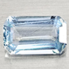 Natural Light Blue Aquamarine 1.16 Ct. Octagon Shape 8.7 x 5.3 Mm Gemstone Natural Light Blue Aquamarine 1.16 Ct. Octagon Shape 8.7 x 5.3 Mm Gemstone