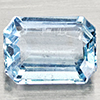 Natural Light Blue Aquamarine 1.34 Ct. Octagon Shape 8.1 x 6.1 Mm Gemstone Natural Light Blue Aquamarine 1.34 Ct. Octagon Shape 8.1 x 6.1 Mm Gemstone