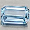 Natural Light Blue Aquamarine 1.21 Ct. Octagon Shape 8.5 x 5.5 Mm Gemstone Natural Light Blue Aquamarine 1.21 Ct. Octagon Shape 8.5 x 5.5 Mm Gemstone