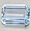 Natural Light Blue Aquamarine 1.06 Ct. Octagon Shape 7.7 x 5.7 Mm Gemstone Natural Light Blue Aquamarine 1.06 Ct. Octagon Shape 7.7 x 5.7 Mm Gemstone