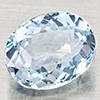 Natural Light Blue Aquamarine 1.15 Ct. Oval Shape  7.7 x 6.1 Mm Gemstone