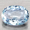 Natural Light Blue Aquamarine 1.76 Ct. Oval Shape 9.4 x 7 Mm Gemstone