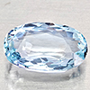 Natural Light Blue Aquamarine 1.74 Ct. Oval Shape 9.9 x 6.1 Mm Gemstone