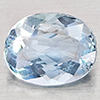 Natural Light Blue Aquamarine 1.59 Ct. Oval Shape 8.9 x 7 Mm Gemstone Natural Light Blue Aquamarine 1.59 Ct. Oval Shape 8.9 x 7 Mm Gemstone