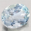 Natural Light Blue Aquamarine 1.59 Ct. Oval Shape 8.2 x 6.6 Mm Gemstone Natural Light Blue Aquamarine 1.59 Ct. Oval Shape 8.2 x 6.6 Mm Gemstone