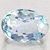 Natural Light Blue Aquamarine 1.64 Ct. Oval Shape 8.3 x 6.1 Mm Gemstones Natural Light Blue Aquamarine 1.64 Ct. Oval Shape 8.3 x 6.1 Mm Gemstones