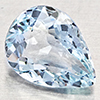 Natural Light Blue Aquamarine 1.12 Ct. Pear Shape 8 x 6.3 Mm Gemstones Natural Light Blue Aquamarine 1.12 Ct. Pear Shape 8 x 6.3 Mm Gemstones