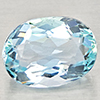 Natural Baby Blue Aquamarine 1.56 Ct. Oval Shape 8.5 x 6.3 Mm Gemstone