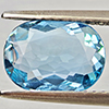 Natural Baby Blue Aquamarine 1.64 Ct. Oval Shape 9.8 x 7.2 Mm Gemstone from Brazil