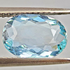 Natural Baby Blue Aquamarine 1.84 Ct. Oval Shape 10.4 x 7.2 Mm Gemstone From Brazil