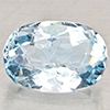 Natural Light Blue Aquamarine 1.32 Ct. Oval Shape 8.2 x 5.9 Mm Gemstone