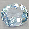 Natural Light Blue Aquamarine 1.80 Ct. Oval Shape 8.9 x 7.8 Mm Gemstone