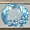 Natural Light Blue Aquamarine 1.48 Ct. Oval Shape 7.8 x 7 Mm Gemstone